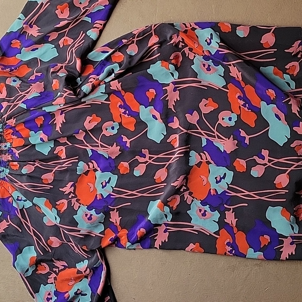 Tucker Brand Dress Size L 100% Silk - Picture 3 of 5